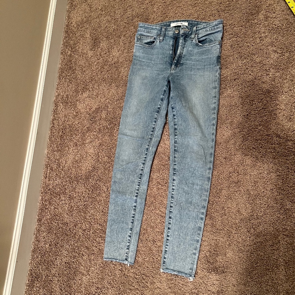 Joes jeans light skinny jeans